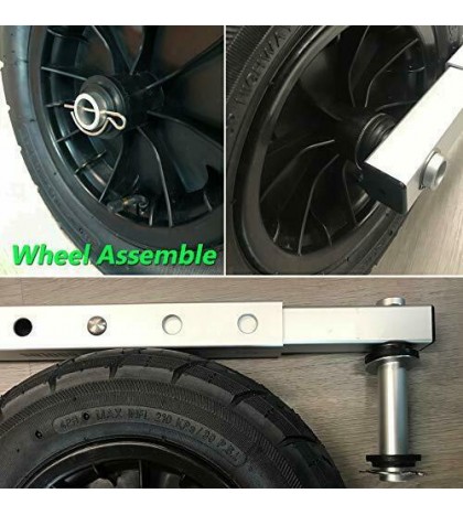 Deluxe 4 by 4 Boat Launching Dolly with 14