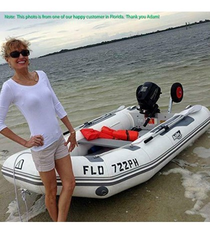 Deluxe 4 by 4 Boat Launching Dolly with 14