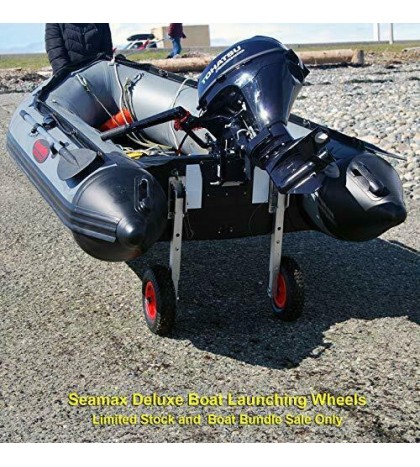 Deluxe 4 by 4 Boat Launching Dolly with 14