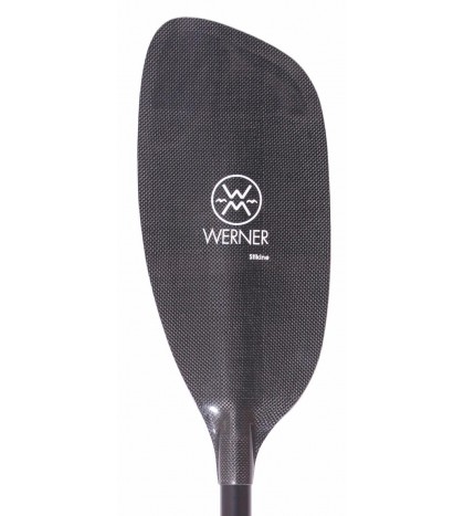 Werner Stikine Carbon Straight Shaft Whitewater Kayak Paddle