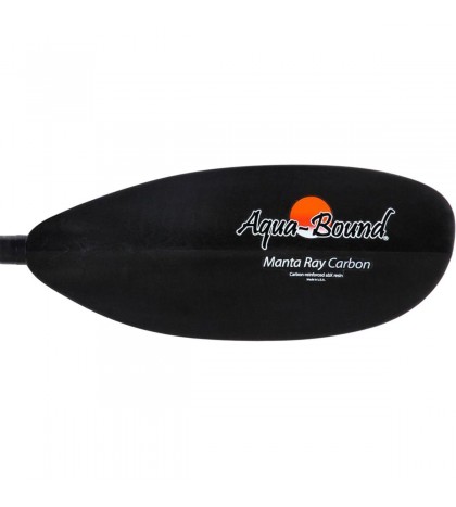 Aqua-Bound Manta Ray Carbon Paddle - 2-Piece Snap-Button