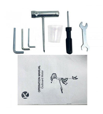 54CC 4 Stroke 2.5HP Boat Motor Outboard Motor Boat Engine W/ Air Cooling System