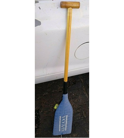 Rare KIALOA Yin Yang Hybrid DRAGON BOAT PADDLE + Cover 46 1/2