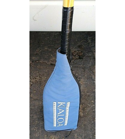 Rare KIALOA Yin Yang Hybrid DRAGON BOAT PADDLE + Cover 46 1/2