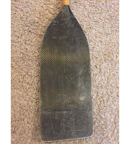 Mitchell Carbon Fiber glass rope edges aluminum tip and a wooden core paddle