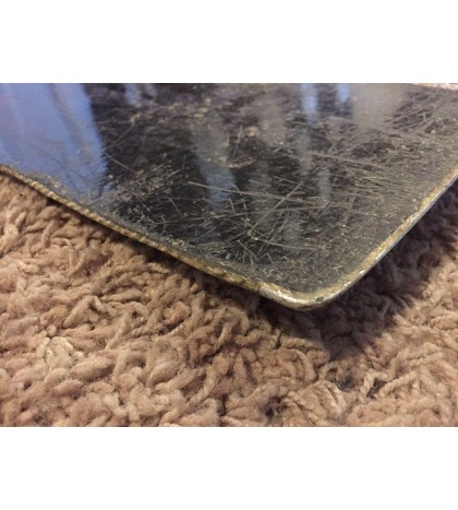 Mitchell Carbon Fiber glass rope edges aluminum tip and a wooden core paddle