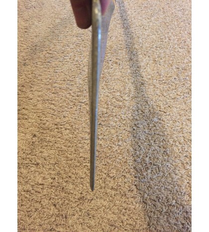 Mitchell Carbon Fiber glass rope edges aluminum tip and a wooden core paddle