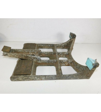 Vtg Savage Universal Aluminum and Bronze Boat Canoe Marine Motor Mount Bracket