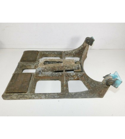 Vtg Savage Universal Aluminum and Bronze Boat Canoe Marine Motor Mount Bracket