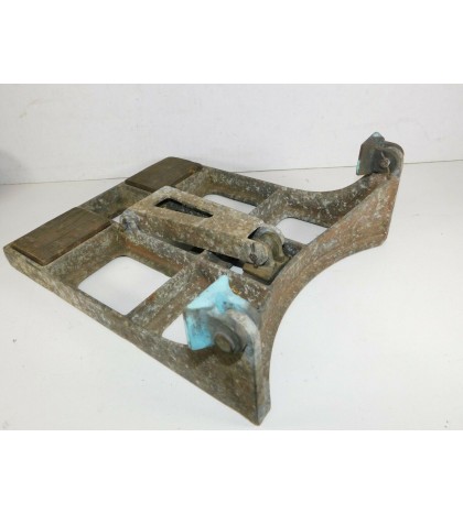 Vtg Savage Universal Aluminum and Bronze Boat Canoe Marine Motor Mount Bracket