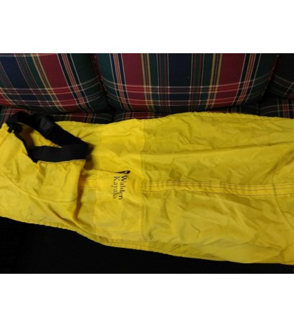 Double Kayak Spirit Skirt Yellow NEW Walden Kayak Zipper