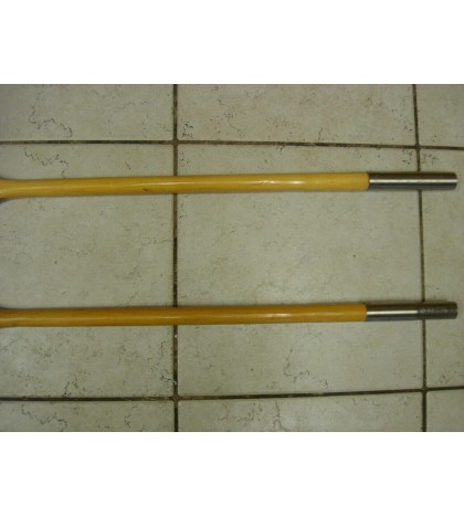RARE Vintage Aquaterra Whisper Wood 2-Piece Kayak Paddle  93.5