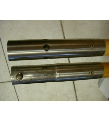 RARE Vintage Aquaterra Whisper Wood 2-Piece Kayak Paddle  93.5