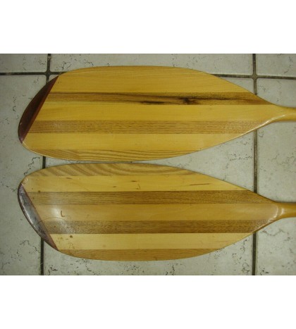 RARE Vintage Aquaterra Whisper Wood 2-Piece Kayak Paddle  93.5