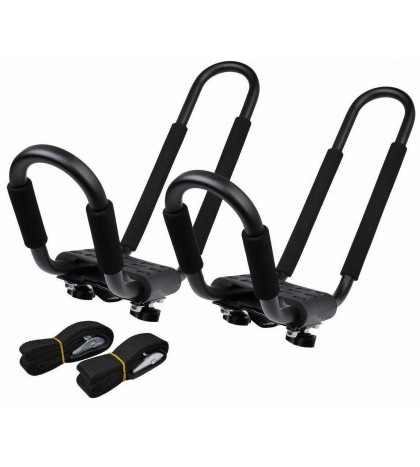 1/2/4 Canoe Boat Kayak Roof Rack Car SUV Truck Top Mount Carrier J Cross Bar