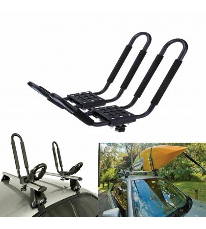 1/2/4 Canoe Boat Kayak Roof Rack Car SUV Truck Top Mount Carrier J Cross Bar