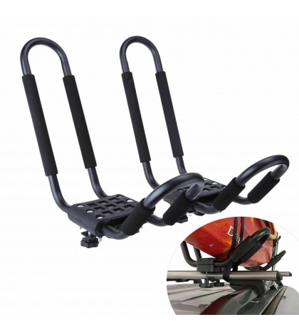 1/2/4 Canoe Boat Kayak Roof Rack Car SUV Truck Top Mount Carrier J Cross Bar