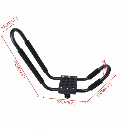 1/2/4 Canoe Boat Kayak Roof Rack Car SUV Truck Top Mount Carrier J Cross Bar