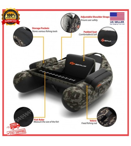 Fishing Kayak Boat Inflatable Pontoon Float Tube Stabilizer Outrigger Buoy PVC