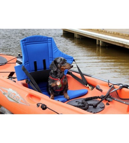 COMFY HIGH BACK ELITE KAYAK SEAT - BLUE