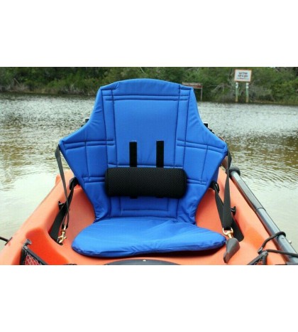 COMFY HIGH BACK ELITE KAYAK SEAT - BLUE