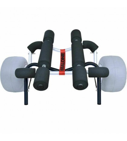 Malone WideTrak SB Large Kayak/Canoe Cart with Balloon Wheels & Bunks