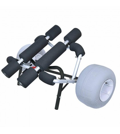 Malone WideTrak SB Large Kayak/Canoe Cart with Balloon Wheels & Bunks