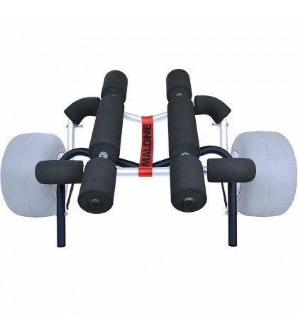 Malone WideTrak SB Large Kayak/Canoe Cart with Balloon Wheels & Bunks