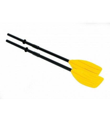 Intex Inflatable 2 Person Floating Boat Raft Set w/ Oars & Air Pump (4 Pack)