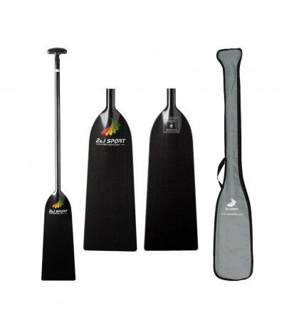 ZJ Sport IDBF Approved Carbon Fiber Dragon Boat Paddle with T Handle