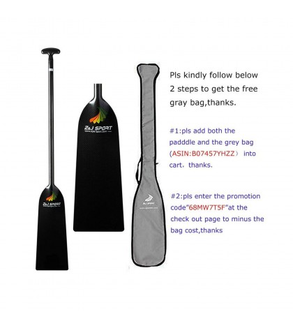 ZJ Sport IDBF Approved Carbon Fiber Dragon Boat Paddle with T Handle