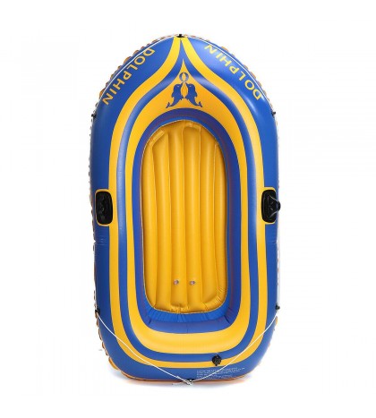 2-Person Reparartion Oared Fishing Boat Kayak River Lake Flotté Pagaies 180 96cm