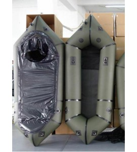 Inflatable Lightweight TPU White Water River Micro PackRaft Kayak Canoe NEW