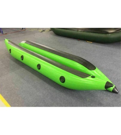 Pair of Inflatable 1.2mm PVC DIY Fishing River Pontoon Raft Boat Float Tubes NEW