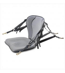 GTS Pro Molded Foam Kayak Seat, Sit On Top Kayak, Back Support, Soft Bottom Set