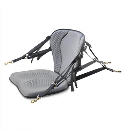 GTS Pro Molded Foam Kayak Seat, Sit On Top Kayak, Back Support, Soft Bottom Set