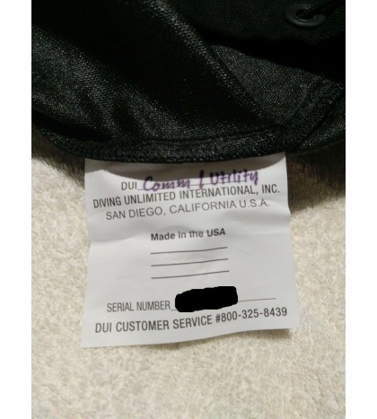 100% waterproof DUI Military bag