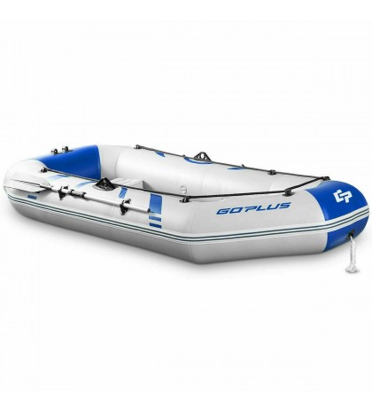 Fishing Kayak Boat Inflatable Kayak 2 3 Person Set Oars Air Pump High Pressure