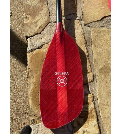 Werner Powerhouse Fiberglass Straight Shaft Kayak Paddle