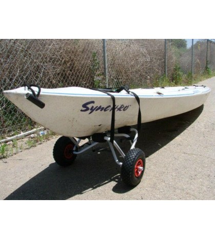 LOT2~Kayak Canoe Jon Boat Carrier Dolly Trailer Trolley Transport Cart Wheel New