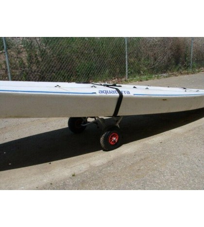 LOT2~Kayak Canoe Jon Boat Carrier Dolly Trailer Trolley Transport Cart Wheel New
