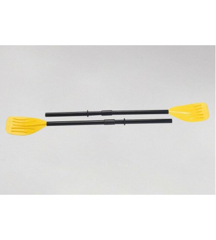 Intex 3 Person Fishing Raft w/ Pump & Oars & 2 Person Raft Set w/ 2 Oars & Pump