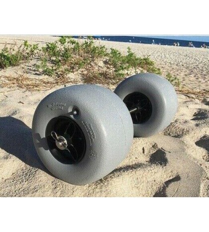 Kayak Cart Super Duty Balloon Beach Wheels 12 inch  28 to 40 inch Axle kit