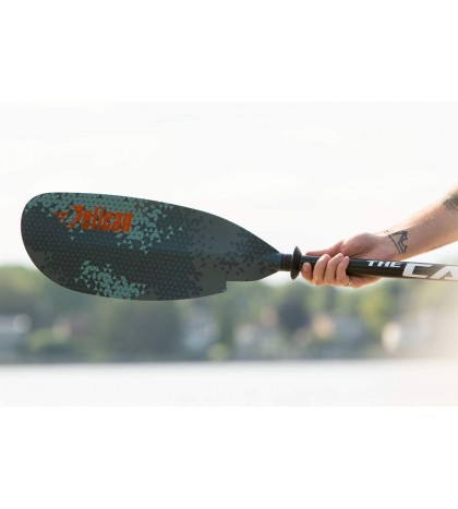 The Catch Kayak Paddle|Adjustable Fiberglass Shaft with Nylon Blades|Lightweight