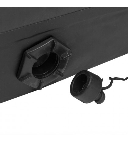 Inflatable Dinghy Fishing Boat 10ft PVC Water 2 Person Adult Red And Black US