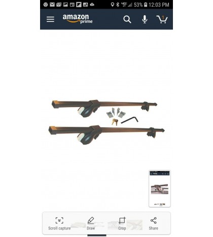 Malone Auto Racks Universal Car Roof Rack, 65-Inch