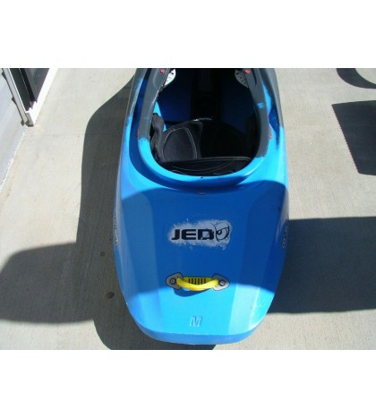 Pyranha JED Kayak - Medium Blue/Gray