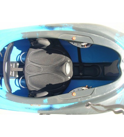 Pyranha JED Kayak - Medium Blue/Gray