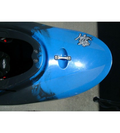 Pyranha JED Kayak - Medium Blue/Gray