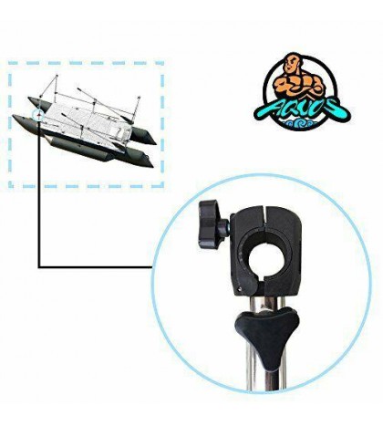 The Guard Bar for AQUOS 12.5' Green 0.9 PVC Inflatable Pontoon Lure Fishing Boat